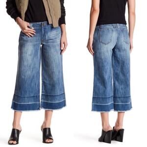 Dance & Marvel Cropped High Waist Stove-Pipe Jeans